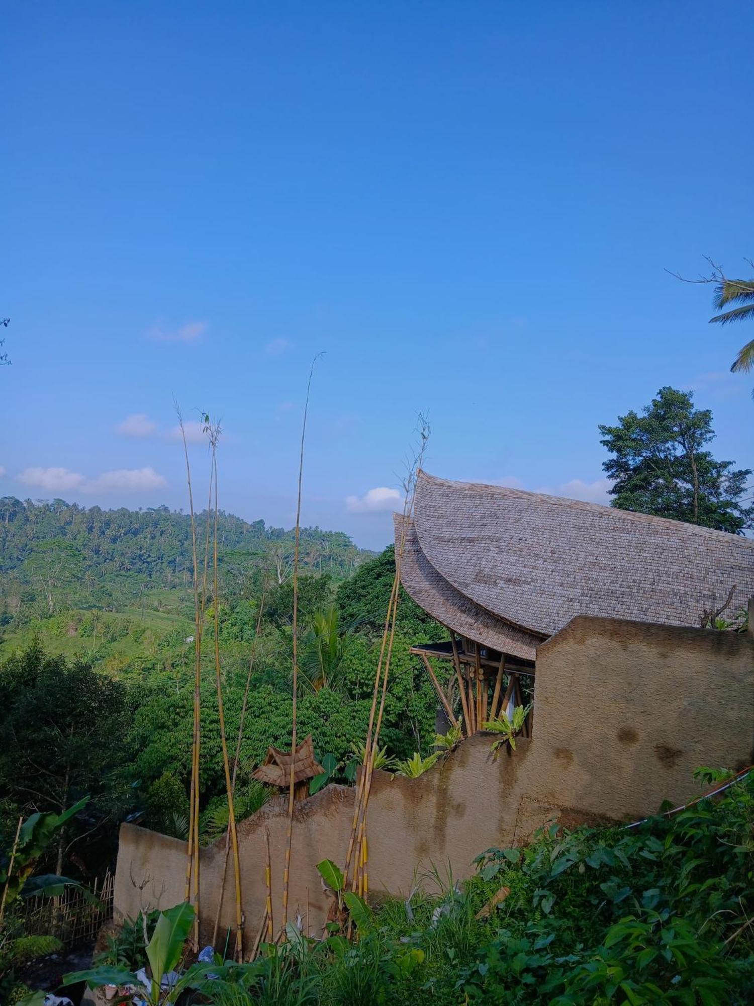 Villa Danaswari Bali Bamboo House Selat Esterno foto