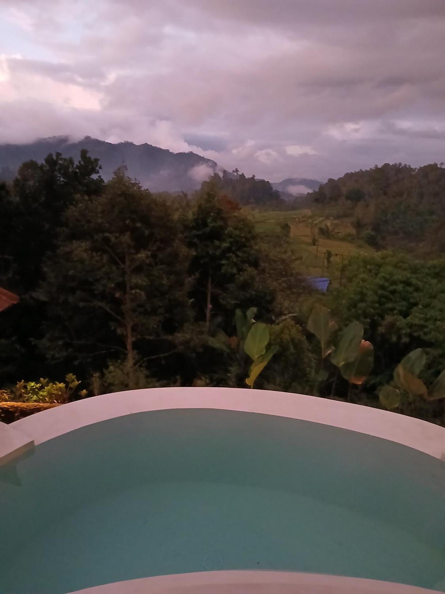 Villa Danaswari Bali Bamboo House Selat Esterno foto