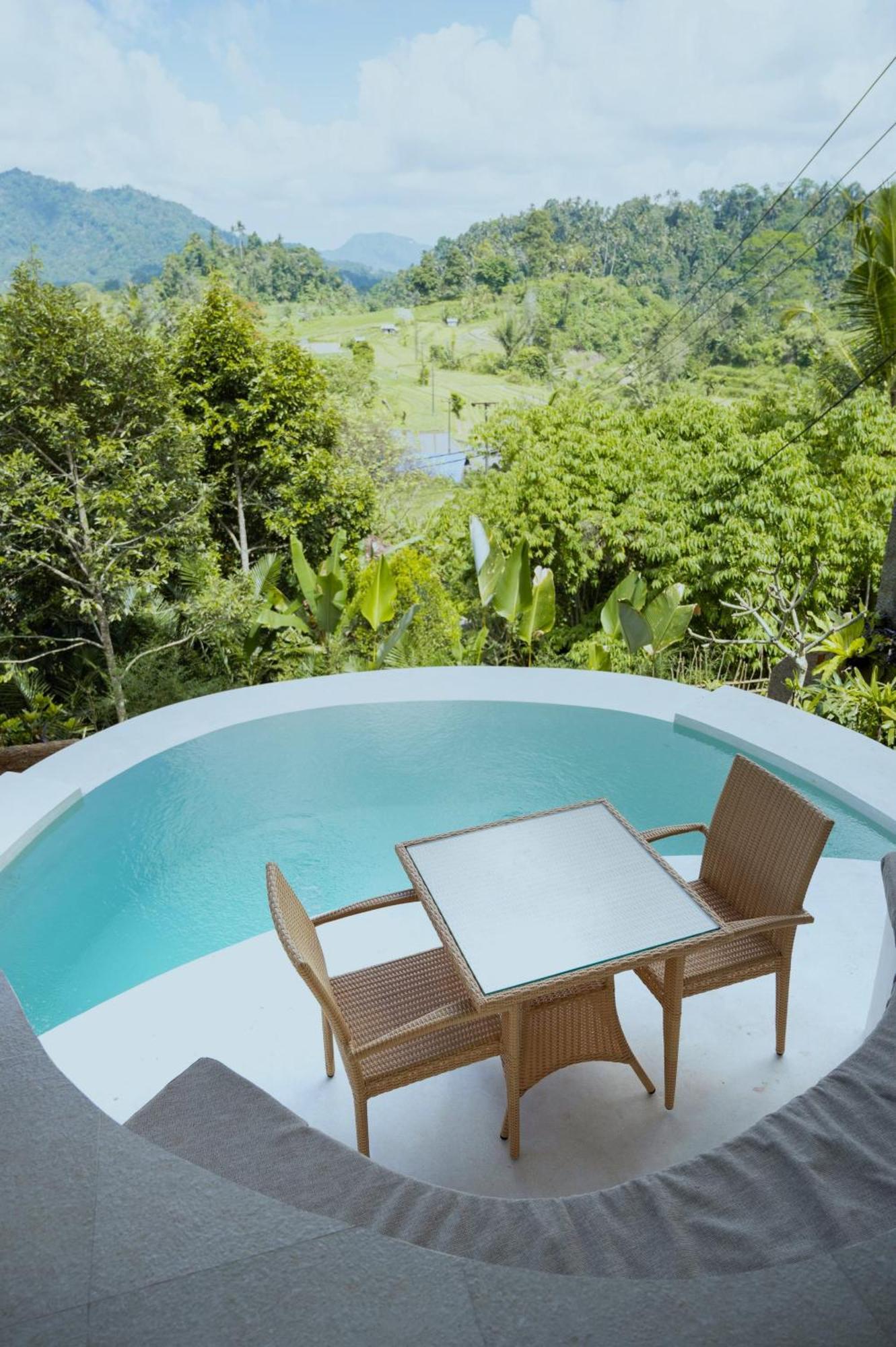 Villa Danaswari Bali Bamboo House Selat Esterno foto